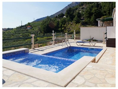 Holiday house Two bedroom house with terrace and sea view Bol, Brač K-23787 - Outdoor photo 7