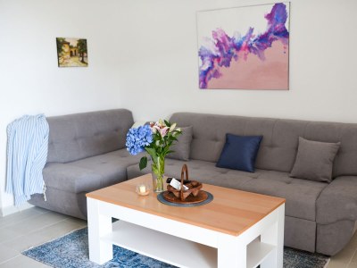 Apartment Three bedroom apartment with terrace and sea view Makarska A-19795-d - Outdoor photo 6