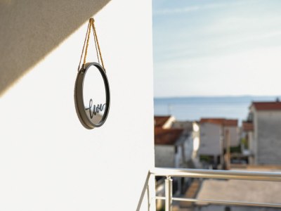 Apartment Three bedroom apartment with terrace and sea view Makarska A-19795-d - Outdoor photo 39