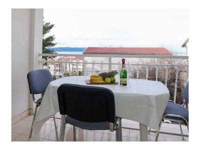 Apartment Studio flat with terrace and sea view Baška Voda, Makarska AS-6827-d - Outdoor photo 13