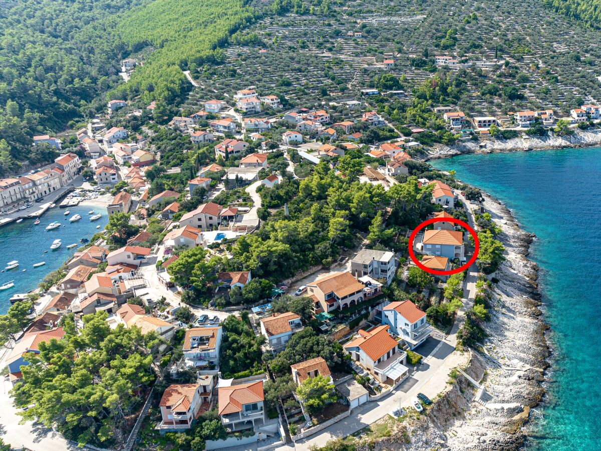 Apartment One bedroom apartment near beach Prigradica, Korčula A-14341-a - Outdoor photo 2