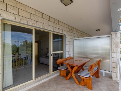 Apartment One bedroom apartment near beach Prigradica, Korčula A-14341-a - Outdoor photo 24