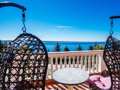 Apartment One bedroom apartment with terrace and sea view Starigrad, Paklenica A-16421-c - Outdoor photo 7