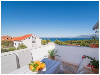 Apartment Two bedroom apartment with terrace and sea view Supetar, Brač A-16774-b - Outdoor photo 30