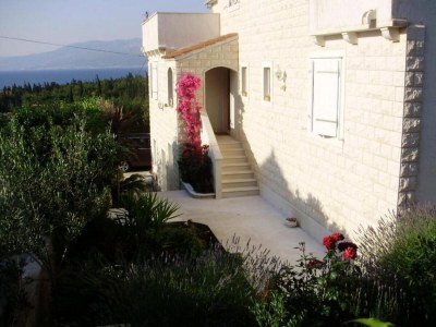 Apartment One bedroom apartment with terrace and sea view Supetar, Brač A-16774-c - Outdoor photo 15