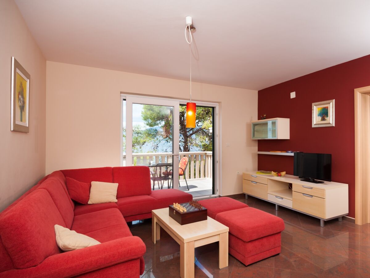 Apartment Two bedroom apartment with balcony and sea view Postira, Brač A-15242-c - Outdoor photo 5