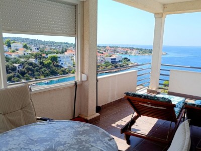 Apartment One bedroom apartment with terrace and sea view Kanica, Rogoznica A-16189-b - Outdoor photo 16