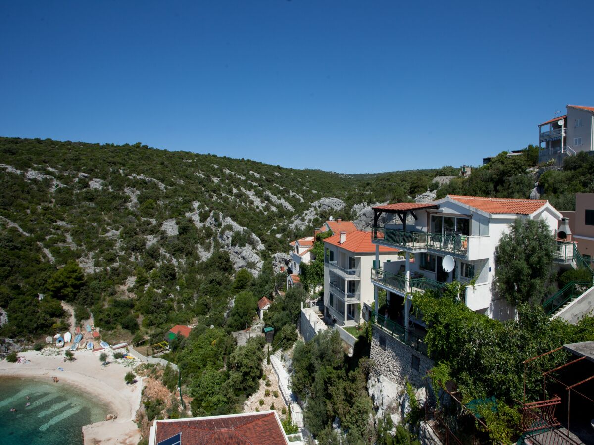 Apartment Two bedroom apartment with terrace and sea view Cove Ljubljeva, Trogir A-17122-c - Outdoor photo 2