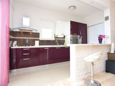 Apartment Two bedroom apartment with terrace and sea view Cove Ljubljeva, Trogir A-17122-c - Outdoor photo 16