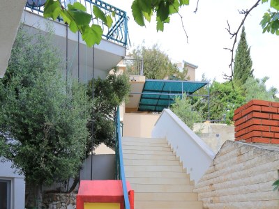 Apartment Two bedroom apartment with terrace and sea view Cove Ljubljeva, Trogir A-17122-c - Outdoor photo 27