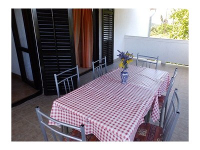 Apartment Two bedroom apartment with terrace and sea view Kampor, Rab A-15144-b - Outdoor photo 16