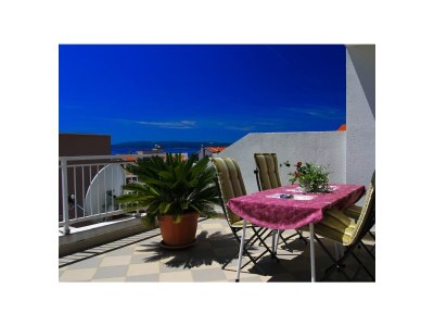 Apartment One bedroom apartment with terrace and sea view Makarska A-15200-c - Outdoor photo 19