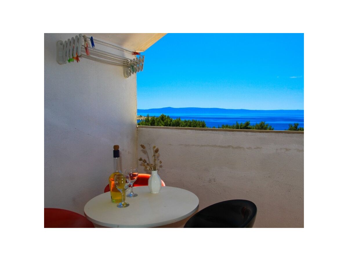 Apartment Two bedroom apartment with balcony and sea view Makarska A-15200-d