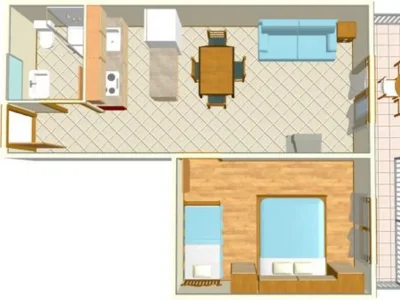 Apartment One bedroom apartment near beach Igrane, Makarska A-18069-a - Outdoor photo 18