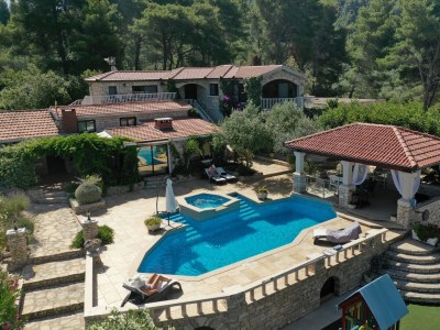 Apartment Two bedroom apartment with terrace and sea view Cove Poplat, Korčula A-18258-c - Outdoor photo 7