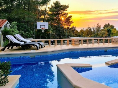 Apartment Two bedroom apartment with terrace and sea view Cove Poplat, Korčula A-18258-c - Outdoor photo 13