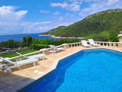 Apartment Two bedroom apartment with terrace and sea view Cove Poplat, Korčula A-18258-c - Outdoor photo 22