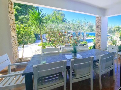 Apartment Two bedroom apartment with terrace and sea view Cove Poplat, Korčula A-18258-c - Outdoor photo 53
