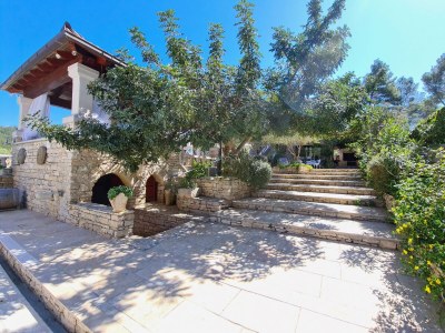 Apartment Two bedroom apartment with terrace and sea view Cove Poplat, Korčula A-18258-d - Outdoor photo 10