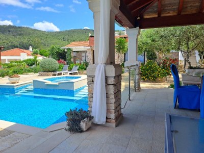 Apartment Two bedroom apartment with terrace and sea view Cove Poplat, Korčula A-18258-d - Outdoor photo 16