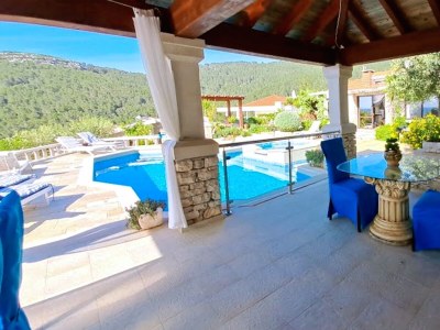 Apartment Two bedroom apartment with terrace and sea view Cove Poplat, Korčula A-18258-d - Outdoor photo 51