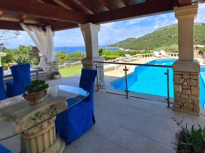 Apartment Two bedroom apartment with terrace and sea view Cove Poplat, Korčula A-18258-d - Outdoor photo 52