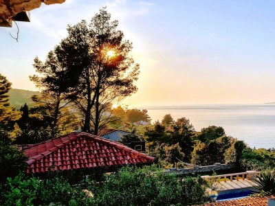 Apartment Two bedroom apartment with terrace and sea view Cove Poplat, Korčula A-18258-d - Outdoor photo 55