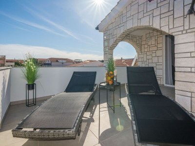 Apartment Studio flat with terrace and sea view Vir AS-18525-a - Outdoor photo 13