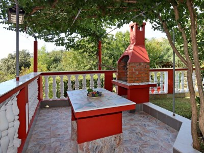 Apartment Two bedroom apartment with terrace and sea view Lopar, Rab A-18001-a - Outdoor photo 11