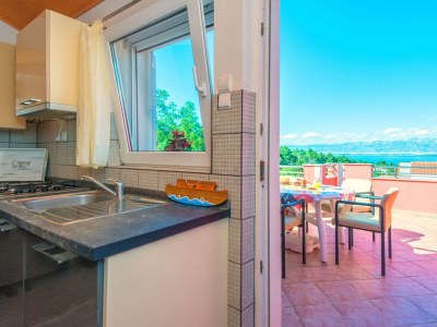 Apartment Two bedroom apartment with terrace and sea view Vir - Lozice, Vir A-19099-b in Vir - Apartment