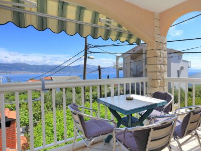 Apartment Two bedroom apartment with terrace and sea view Arbanija, Čiovo A-18797-a in Slatine - Apartment