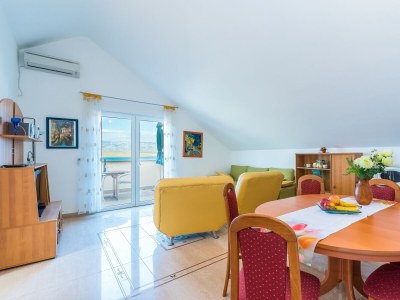 Apartment Two bedroom apartment with balcony and sea view Vir A-18603-f - Outdoor photo 12