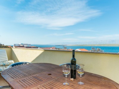 Apartment Two bedroom apartment with balcony and sea view Vir A-18603-f - Outdoor photo 20