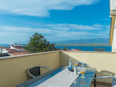Apartment Three bedroom apartment with balcony and sea view Vir A-18603-g - Outdoor photo 25