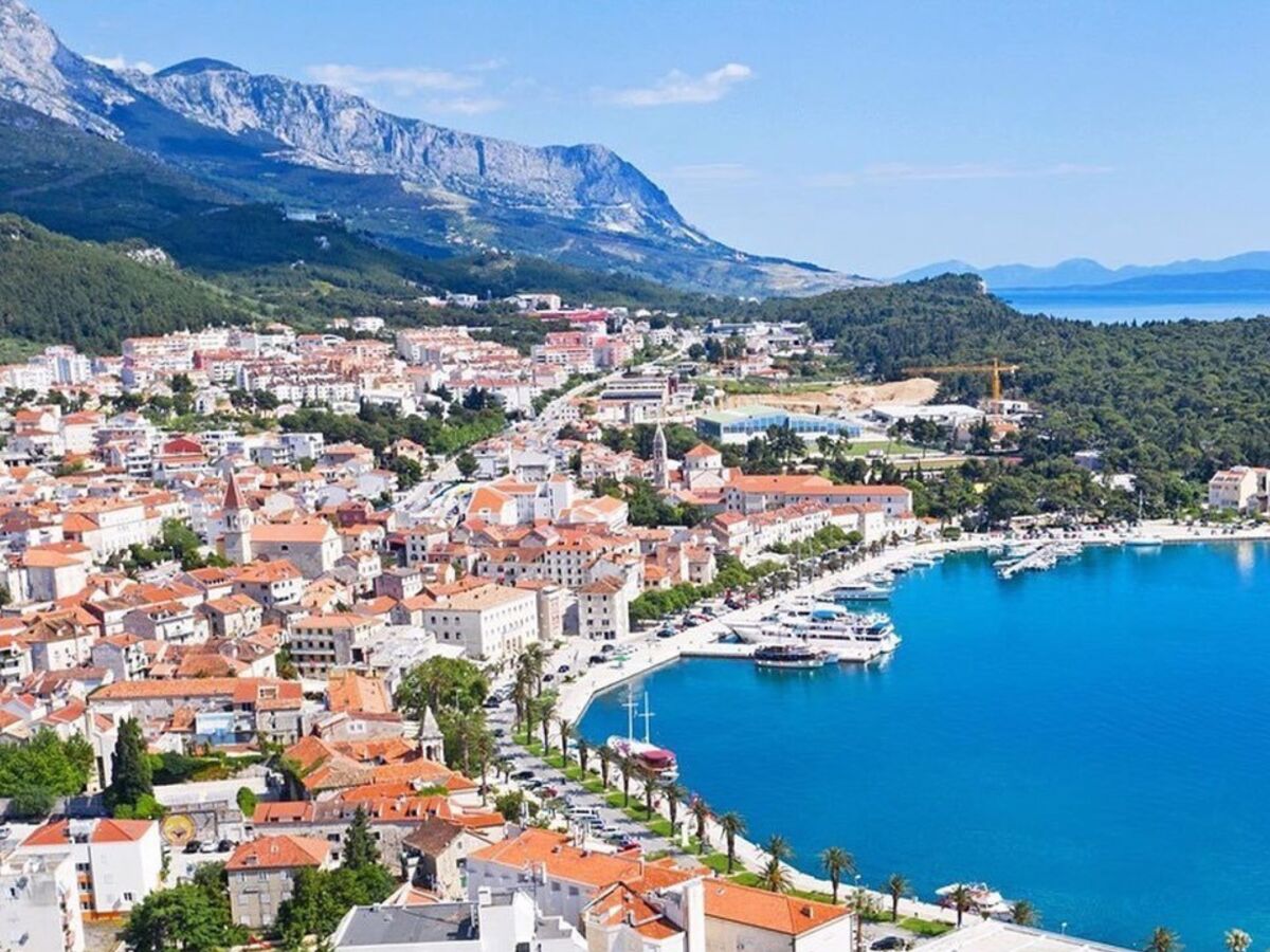 Apartment One bedroom apartment with balcony and sea view Makarska A-19202-b - Outdoor photo 2