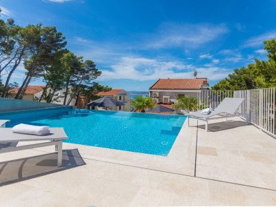 Apartment Two bedroom apartment with balcony and sea view Brela, Makarska A-19345-c - Outdoor photo 6