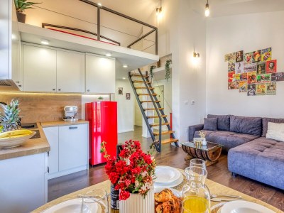 Apartment One bedroom apartment with terrace Milovcici, Krk A-19352-a - Outdoor photo 11