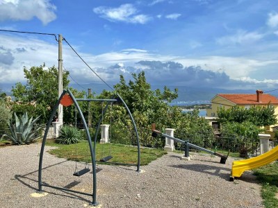 Apartment Two bedroom apartment with terrace and sea view Šilo, Krk A-18685-c - Outdoor photo 9