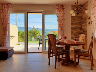 Apartment Two bedroom apartment with terrace and sea view Šilo, Krk A-18685-c - Outdoor photo 13