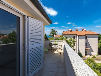 Apartment One bedroom apartment with balcony Malinska, Krk A-19371-d - Outdoor photo 15