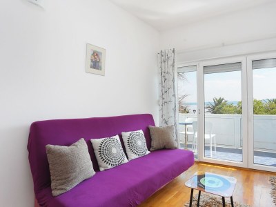 Apartment One bedroom apartment with balcony and sea view Podgora, Makarska A-18918-a - Outdoor photo 6