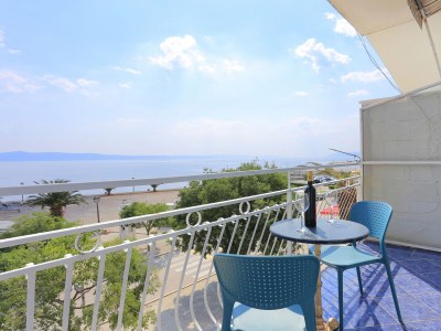 Apartment One bedroom apartment with balcony and sea view Podgora, Makarska A-18918-c - Outdoor photo 15