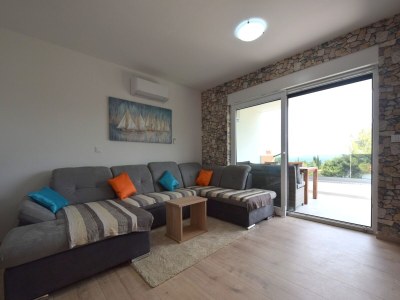 Apartment Two bedroom apartment with terrace and sea view Vantačići, Krk A-19387-b - Outdoor photo 4