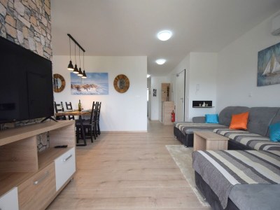 Apartment Two bedroom apartment with terrace and sea view Vantačići, Krk A-19387-b - Outdoor photo 5