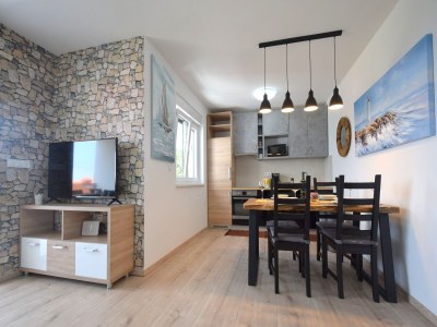 Apartment Two bedroom apartment with terrace and sea view Vantačići, Krk A-19387-b - Outdoor photo 7