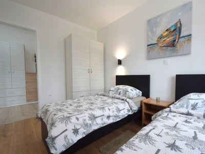 Apartment Two bedroom apartment with terrace and sea view Vantačići, Krk A-19387-b - Outdoor photo 13