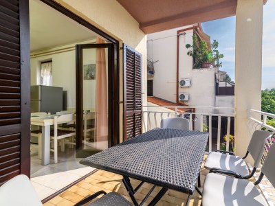 Apartment Two bedroom apartment with terrace and sea view Rabac, Labin A-19055-b - Outdoor photo 22