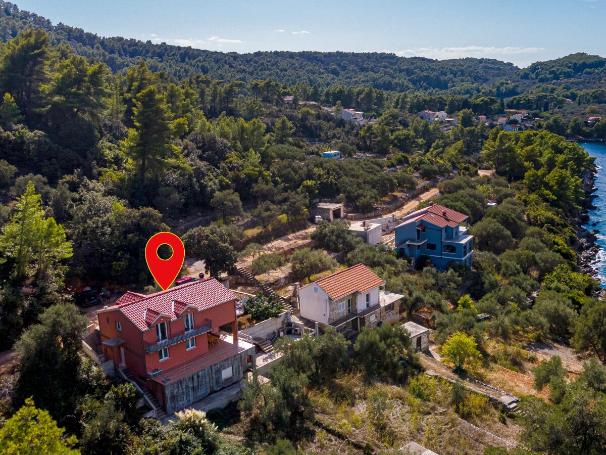 Apartment Three bedroom apartment with balcony and sea view Cove Poplat, Korčula A-20023-a - Outdoor photo 2