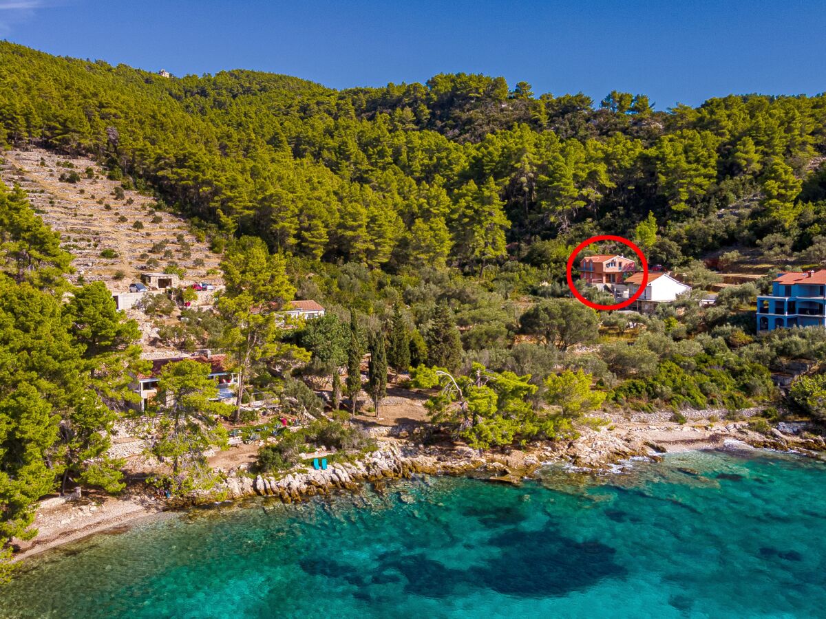 Apartment Three bedroom apartment with balcony and sea view Cove Poplat, Korčula A-20023-a - Outdoor photo 5