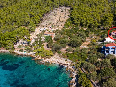 Apartment Two bedroom apartment with terrace and sea view Cove Poplat, Korčula A-20023-b - Outdoor photo 6